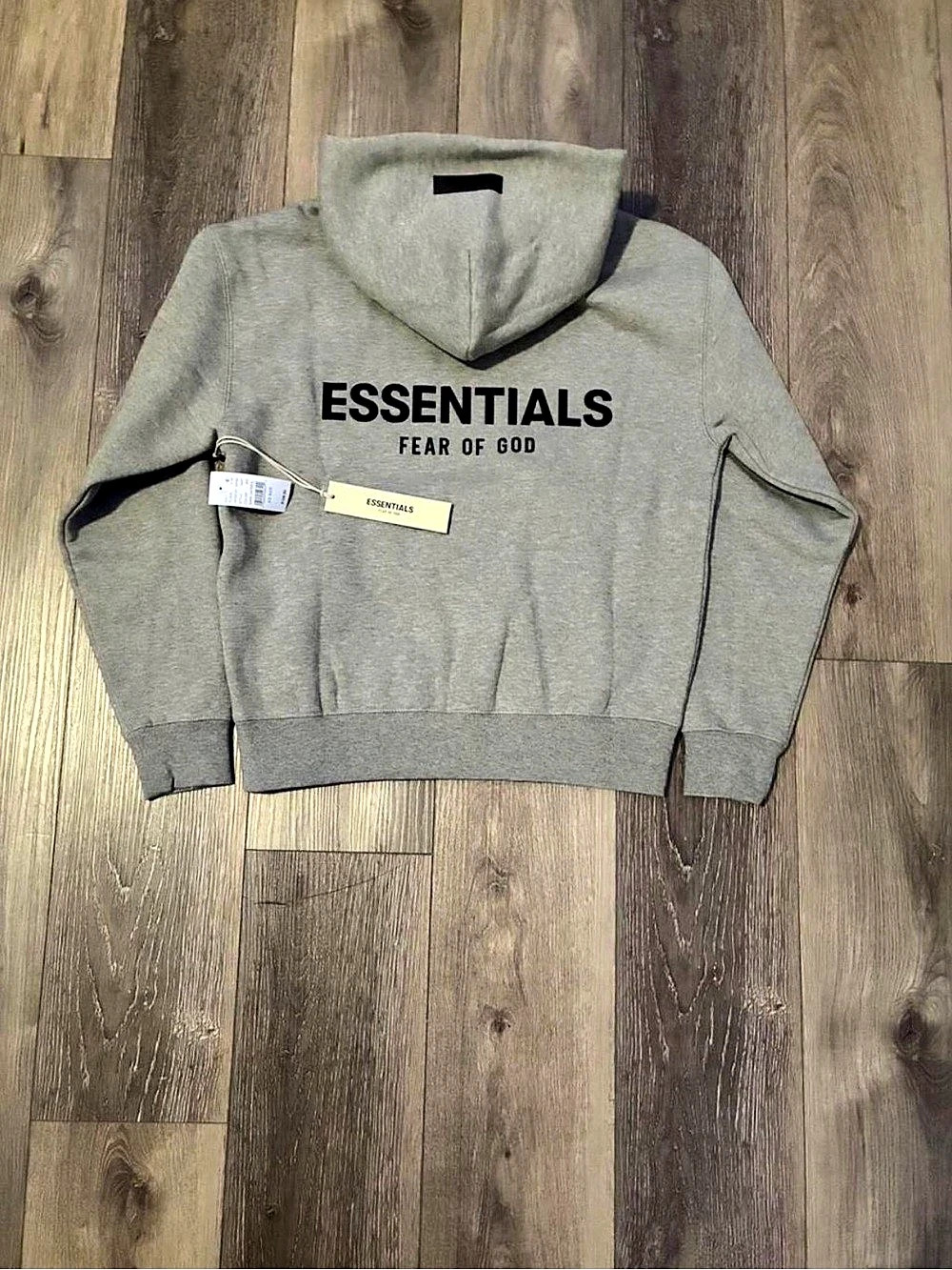 Fear of God Essentials Fleece Hoodie Gray